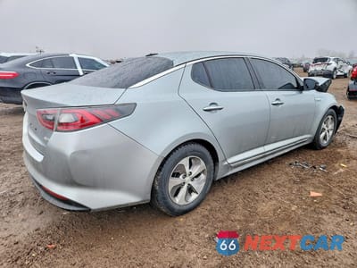 Trzecie zdjęcie samochodu z tyłu: 2015 KIA OPTIMA HYBRID BASE VIN:KNAGM4AD6F5084037 - miniatura