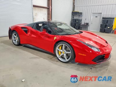Czwarte zdjęcie samochodu z boku: 2018 FERRARI 488 SPIDER VIN:ZFF80AMA6J0236800 - miniatura