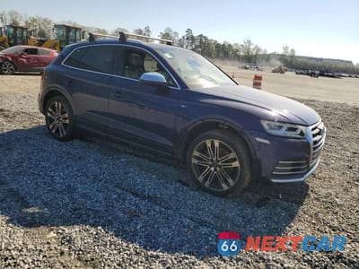 Czwarte zdjęcie samochodu z boku: 2018 AUDI SQ5 PREMIUM PLUS VIN:WA1A4AFY1J2008944 - miniatura