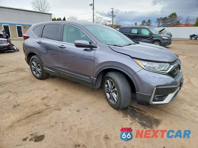 Czwarte zdjęcie samochodu z boku: 2021 HONDA CR-V EX VIN:2HKRW2H57MH658926 - miniatura