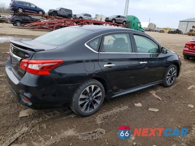 Trzecie zdjęcie samochodu z tyłu: 2019 NISSAN SENTRA SR VIN:3N1AB7AP4KY375193 - miniatura