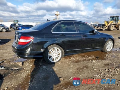 Trzecie zdjęcie samochodu z tyłu: 2009 MERCEDES-BENZ C 300 4MATIC VIN:WDDGF81X19R048192 - miniatura