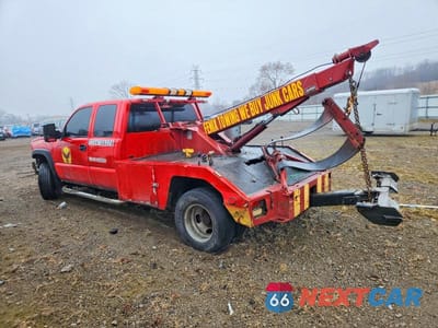 Czwarte zdjęcie samochodu z boku: 2007 CHEVROLET SILVERADO TOW TRUCK VIN:1GBJC39DX7E153571 - miniatura