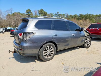 Trzecie zdjęcie samochodu z tyłu: 2015 NISSAN PATHFINDER SV VIN:5N1AR2MM4FC718074 - miniatura