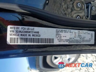 Zdjęcie 13 z 13 samochodu: 2022 JEEP COMPASS LATITUDE VIN:3C4NJCBB5NT214446 - miniatura
