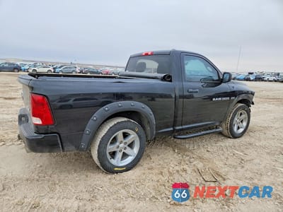 Trzecie zdjęcie samochodu z tyłu: 2012 DODGE RAM 1500 ST VIN:3C6JD7AT5CG273260 - miniatura