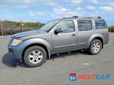 2008 NISSAN PATHFINDER S 5N1AR18U58C638371 - główne zdjęcie licytacji z USA - miniatura