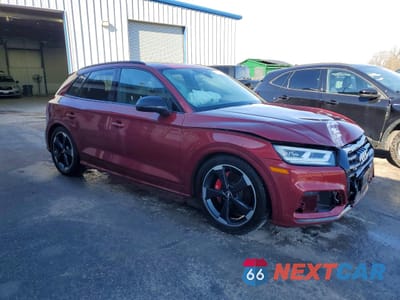 Czwarte zdjęcie samochodu z boku: 2019 AUDI SQ5 PREMIUM PLUS VIN:WA1B4AFY2K2003323 - miniatura