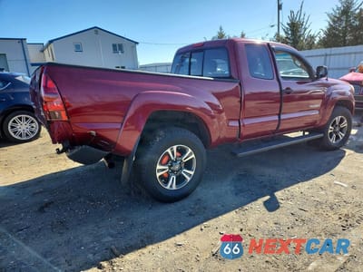 Trzecie zdjęcie samochodu z tyłu: 2008 TOYOTA TACOMA PRERUNNER V6 VIN:5TETU62NX8Z561606 - miniatura