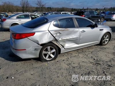 Trzecie zdjęcie samochodu z tyłu: 2014 KIA OPTIMA LX VIN:5XXGM4A70EG307826 - miniatura