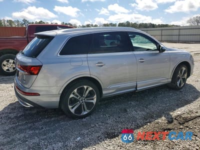 Trzecie zdjęcie samochodu z tyłu: 2020 AUDI Q7 PREMIUM PLUS VIN:WA1LXAF76LD004516 - miniatura