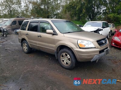 Czwarte zdjęcie samochodu z boku: 2004 HONDA PILOT EXL VIN:2HKYF18504H508548 - miniatura