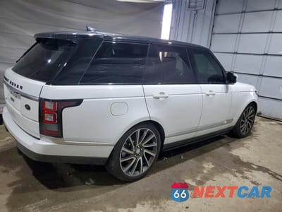 Trzecie zdjęcie samochodu z tyłu: 2017 LAND ROVER RANGE ROVER HSE VIN:SALGS2FV8HA360591 - miniatura