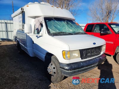 1997 FORD ECONOLINE E350 CUTAWAY VAN 1FDKE30S1VHA76327 - główne zdjęcie licytacji z USA - miniatura