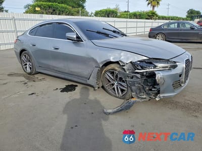 Czwarte zdjęcie samochodu z boku: 2024 BMW 430I GRAN COUPE VIN:WBA63AV09RFP88459 - miniatura