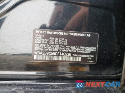Zdjęcie 12 z 12 samochodu: 2013 BMW 335 XI VIN:WBA3B9C55DF140936 - miniatura