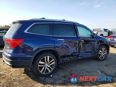 Trzecie zdjęcie samochodu z tyłu: 2017 HONDA PILOT ELITE VIN:5FNYF6H02HB042613 - miniatura