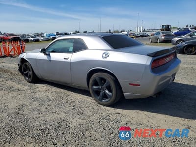 Drugie zdjęcie samochodu z przodu: 2013 DODGE CHALLENGER SXT VIN:2C3CDYAG6DH616111 - miniatura