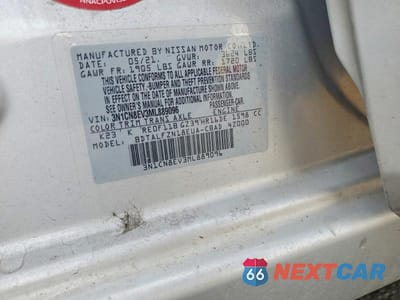 Zdjęcie 12 z 12 samochodu: 2021 NISSAN VERSA SV VIN:3N1CN8EV3ML889096 - miniatura