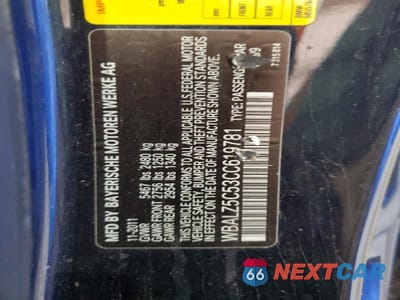 Zdjęcie 13 z 13 samochodu: 2012 BMW 650 XI VIN:WBALZ5C53CC619781 - miniatura