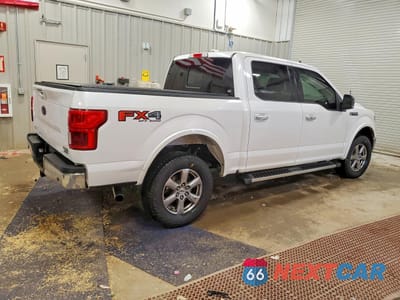 Trzecie zdjęcie samochodu z tyłu: 2019 FORD F150 SUPERCREW VIN:1FTEW1E42KKE63609 - miniatura