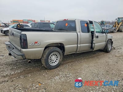 Trzecie zdjęcie samochodu z tyłu: 2002 CHEVROLET SILVERADO K1500 VIN:1GCEK19TX2E276727 - miniatura