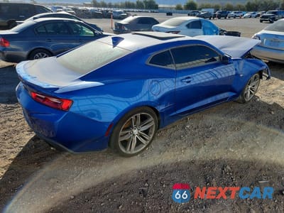 Trzecie zdjęcie samochodu z tyłu: 2018 CHEVROLET CAMARO LT VIN:1G1FB1RS4J0189664 - miniatura