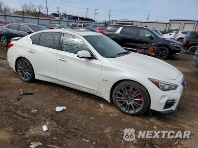Czwarte zdjęcie samochodu z boku: 2017 INFINITI Q50 RED SPORT 400 VIN:JN1FV7AP3HM851183 - miniatura