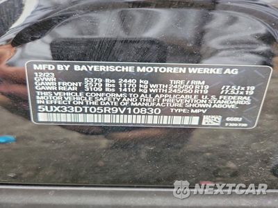 Zdjęcie 13 z 14 samochodu: 2024 BMW X4 XDRIVE30I VIN:5UX33DT05R9V10830 - miniatura
