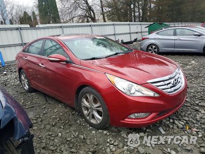 Czwarte zdjęcie samochodu z boku: 2011 HYUN SONATA VIN:5NPEC4AC8BH125069 - miniatura