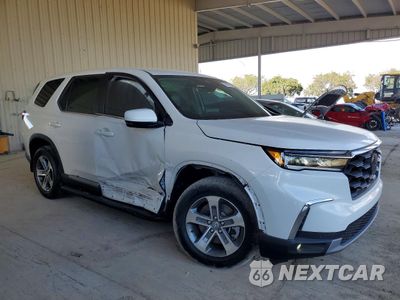 Czwarte zdjęcie samochodu z boku: 2025 HONDA PILOT EXL VIN:5FNYG2H43SB007935 - miniatura