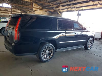 Trzecie zdjęcie samochodu z tyłu: 2015 CADILLAC ESCALADE ESV VIN:1GYS3GKJ9FR244131 - miniatura