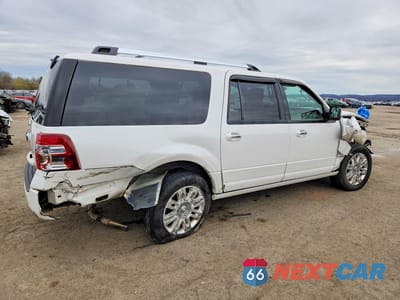 Trzecie zdjęcie samochodu z tyłu: 2013 FORD EXPEDITION EL LIMITED VIN:1FMJK2A59DEF02160 - miniatura