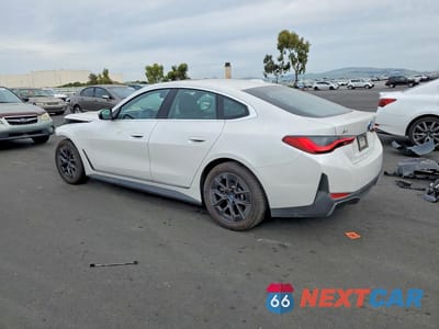 Drugie zdjęcie samochodu z przodu: 2023 BMW I4 EDRIVE 40 VIN:WBY73AW03PFP33958 - miniatura