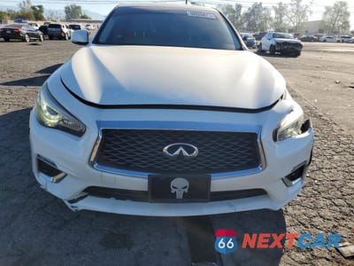 Piąte zdjęcie samochodu w środku: 2018 INFINITI Q50 3.0T LUXE VIN:JN1EV7AP8JM364580 - miniatura