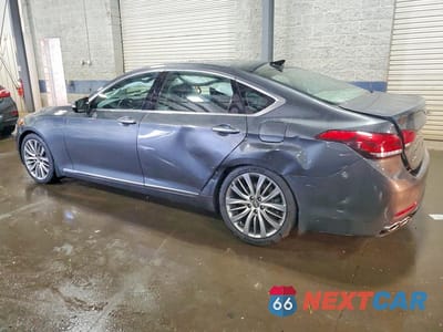 Drugie zdjęcie samochodu z przodu: 2018 GENESIS G80 5.0 ULTIMATE VIN:KMHGN4JF7JU251212 - miniatura