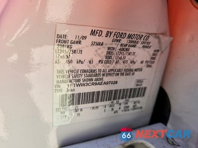 Zdjęcie 10 z 10 samochodu: 2010 FORD F350 SUPER DUTY VIN:1FTWW3CR9AEA97028 - miniatura