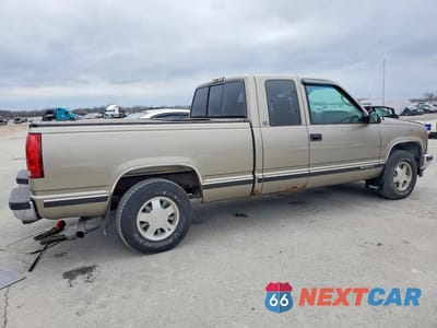 Trzecie zdjęcie samochodu z tyłu: 1998 GMC SIERRA C1500 VIN:1GTEC19R8WR506300 - miniatura