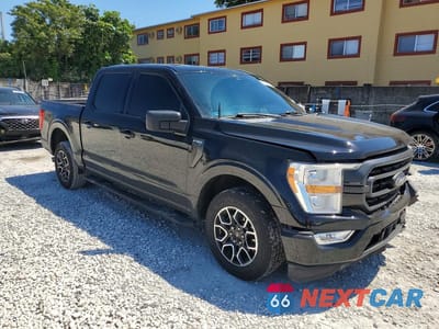 Czwarte zdjęcie samochodu z boku: 2022 FORD F150 SUPERCREW VIN:1FTEW1CP4NFB83488 - miniatura