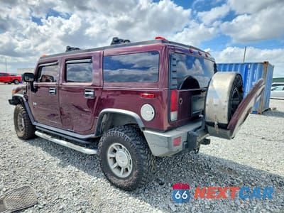 Drugie zdjęcie samochodu z przodu: 2006 HUMMER H2 VIN:5GRGN23U06H117953 - miniatura