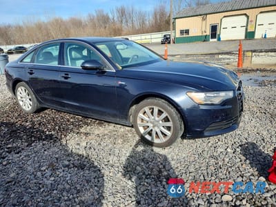 Czwarte zdjęcie samochodu z boku: 2014 AUDI A6 PREMIUM PLUS VIN:WAUFGAFC6EN030804 - miniatura