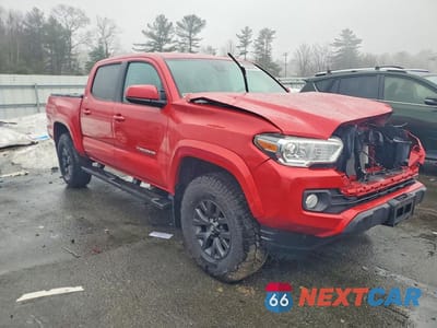 Czwarte zdjęcie samochodu z boku: 2021 TOYOTA TACOMA SR5 V6 VIN:3TMCZ5AN6MM411884 - miniatura