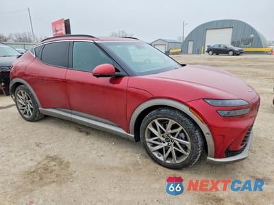 Czwarte zdjęcie samochodu z boku: 2023 GENESIS GV60 ADVANCED VIN:KMUKCDTC7PU002485 - miniatura