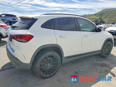 Trzecie zdjęcie samochodu z tyłu: 2021 MERCEDES-BENZ GLA 250 VIN:W1N4N4GB1MJ310880 - miniatura