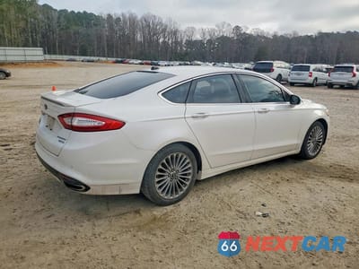 Trzecie zdjęcie samochodu z tyłu: 2013 FORD FUSION TITANIUM VIN:3FA6P0K90DR331139 - miniatura