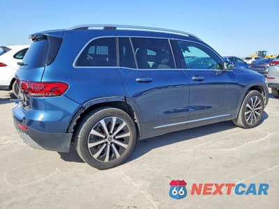 Trzecie zdjęcie samochodu z tyłu: 2023 MERCEDES-BENZ GLB 250 VIN:W1N4M4GB1PW302871 - miniatura