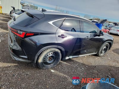 Trzecie zdjęcie samochodu z tyłu: 2022 LEXUS NX 250 VIN:2T2ADCEZ4NC001274 - miniatura