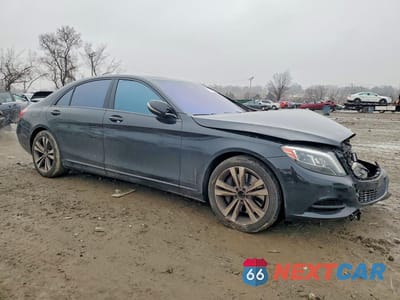 Czwarte zdjęcie samochodu z boku: 2015 MERCEDES-BENZ S 550 4MATIC VIN:WDDUG8FBXFA127528 - miniatura