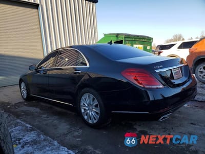 Drugie zdjęcie samochodu z przodu: 2015 MERCEDES-BENZ S 550 4MATIC VIN:WDDUG8FB3FA148981 - miniatura