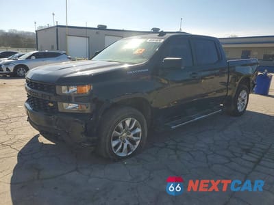 2020 CHEVROLET SILVERADO K1500 CUSTOM 5.3L V8 4WD 1GCUYBEF4LZ180828 - główne zdjęcie licytacji z USA - miniatura